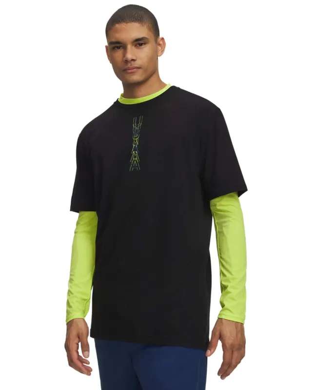 Tricou Barbati 60/40S UA BLUR Short Sleeve Under Armour