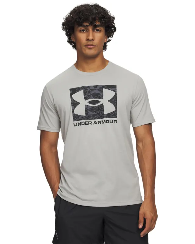 Tricou Barbati ABC CAMO BOXED LOGO Short Sleeve Under Armour