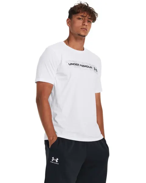 Tricou Barbati CAMO CHEST STRIPE Short Sleeve Under Armour