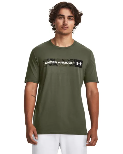 Tricou Barbati CAMO CHEST STRIPE Short Sleeve Under Armour