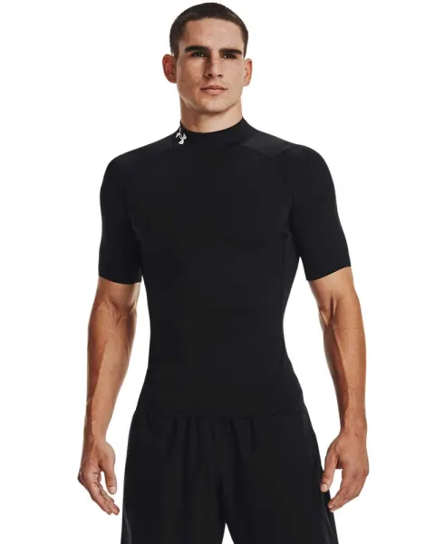 Tricou Barbati HEATGEAR ARMOUR COMPRESSION MOCK Short Sleeve Under Armour