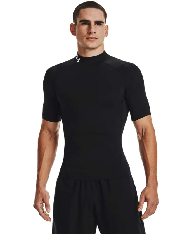 Tricou Barbati HEATGEAR ARMOUR COMPRESSION MOCK Short Sleeve Under Armour