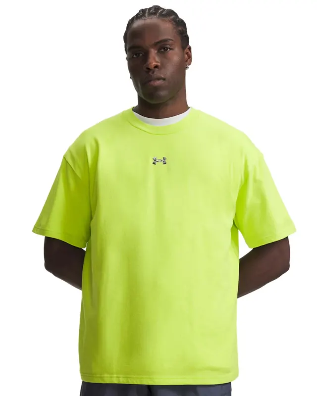 Tricou Barbati Heavy WeighT METAL LOGO Short Sleeve Under Armour