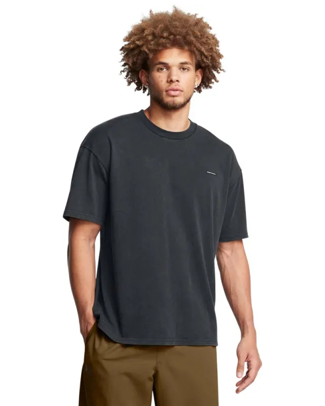 Tricou Barbati HEAVYWEIGHT LOGO WASH Short Sleeve Under Armour