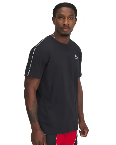 Tricou Barbati ICON HEAVYWEIGHT TEE TAPING Under Armour