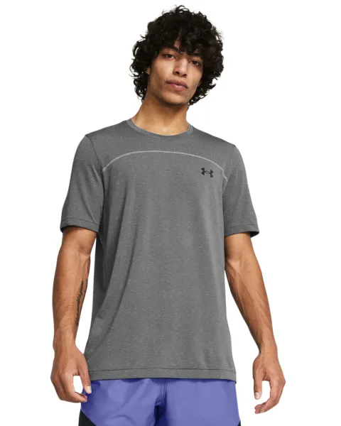 Tricou Barbati RUSH SEAMLESS WORDMARK Short Sleeve Under Armour