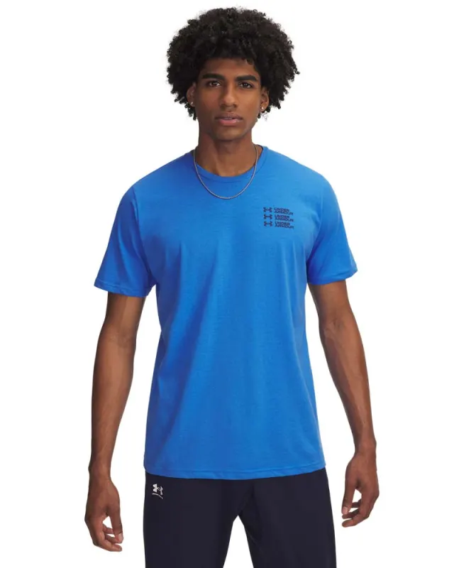 Tricou Barbati TRIPLE STACK LOGO Short Sleeve Under Armour