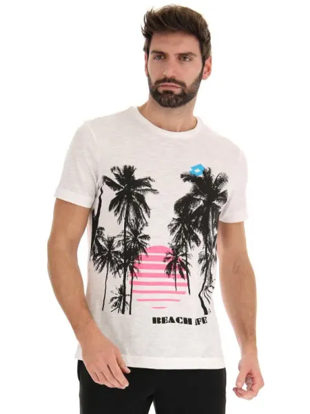 Tricou Beach Palm II Pl