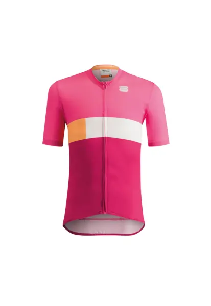 Tricou ciclism copii Snap Roz/Alb - Alb/Roz