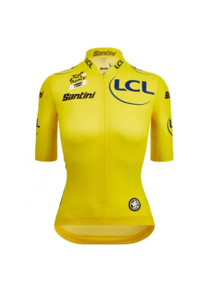 Tricou ciclism dama  Leader General Tour de France Galben - Galben
