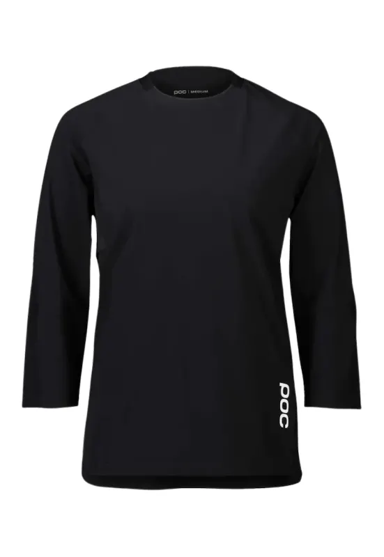 Tricou ciclism Resistance - maneca 3/4 - respirabil - negru -