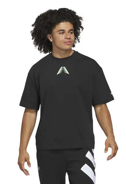 Tricou cu decolteu la baza gatului pentru baschet - Negru/Verde lime
