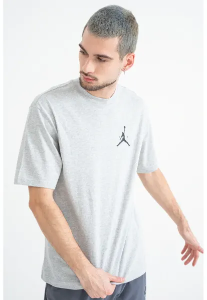 Tricou cu imprimeu logo - pentru baschet - Gri deschis melange