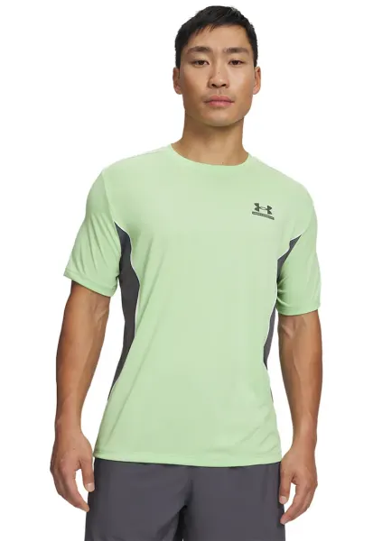 Tricou cu logo - pentru fitness - Verde pal