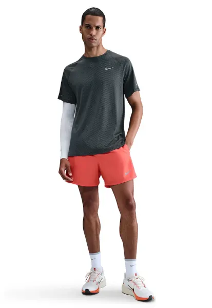 Tricou cu maneci raglan - pentru alergare Stride - Alb/Gri cenusiu