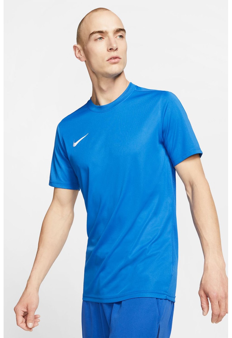 Tricou cu tehnologie Dri-Fit pentru fotbal - Albastru deschis