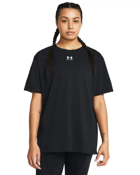 Tricou Dama CAMPUS OVERSIZE Short Sleeve Under Armour