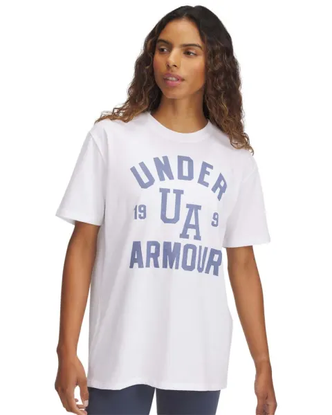 Tricou Dama HEAVYWEIGHT COLLEGIATE Short Sleeve Under Armour