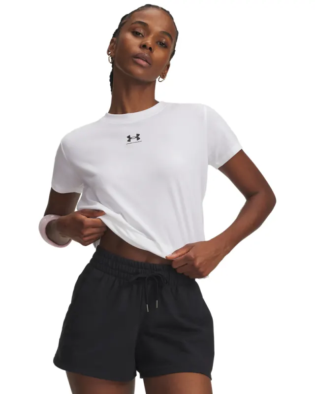 Tricou Dama OFF CAMPUS CORE Short Sleeve Under Armour