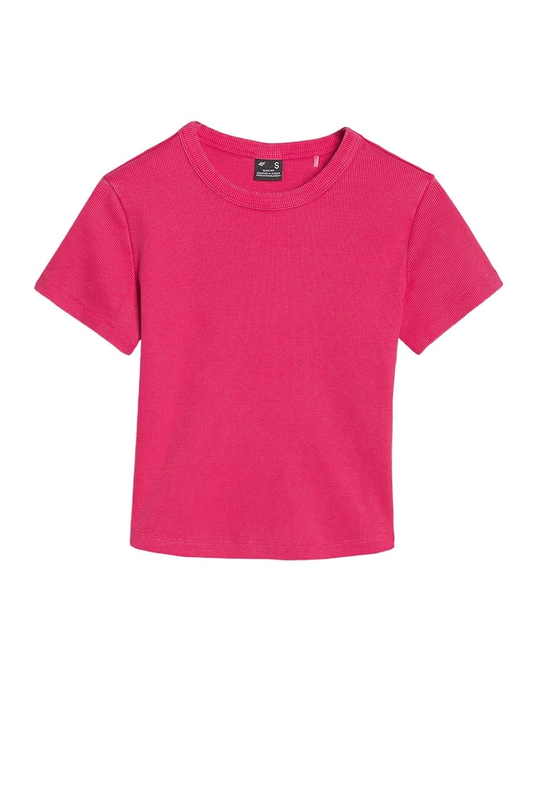 Tricou dama RSS25TTSHF2696-54S - 4F - Bumbac - Roz
