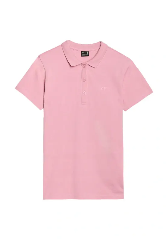Tricou dama WMM00TPTSF365-56S - 4F - Bumbac - Roz