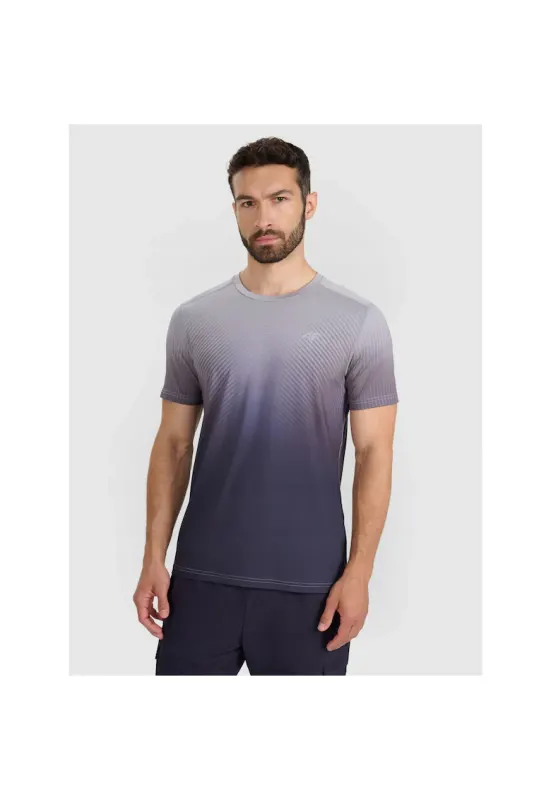Tricou de antrenament barbati negru - uscare rapida - elastan
