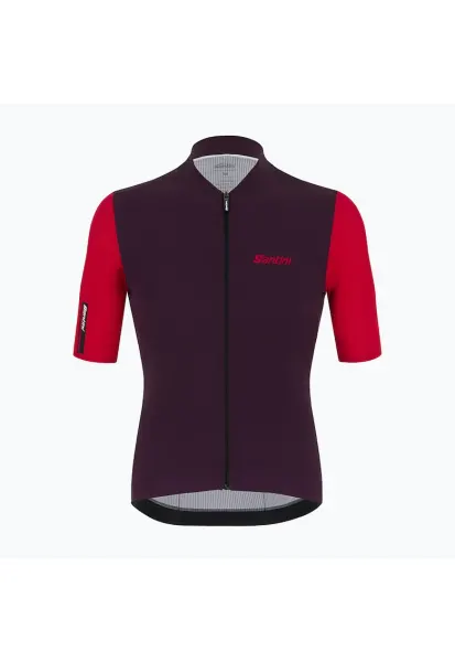 Tricou de ciclism pentru barbati - - Rosu/Negru