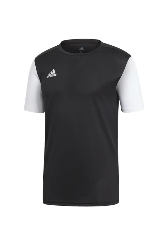 Tricou de fotbal pentru copii - Negru/Alb - Negru