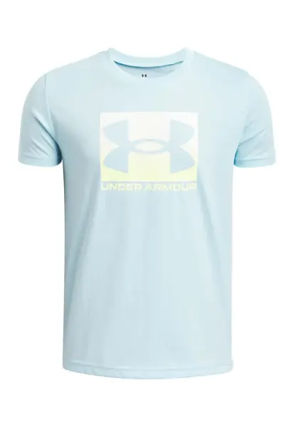 Tricou din amestec de bumbac cu logo Boxed Sports - Alb/Albastru deschis