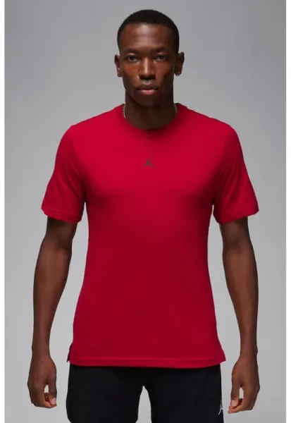 Tricou din amestec de bumbac pentru baschet Jordan - Rosu