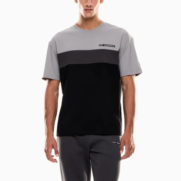 Tricou EA7 TRAIN ATHLETIC COLOUR BLOCK M TEE SS