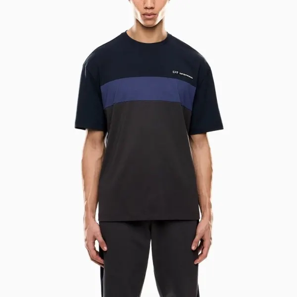 Tricou EA7 TRAIN ATHLETIC COLOUR BLOCK M TEE SS