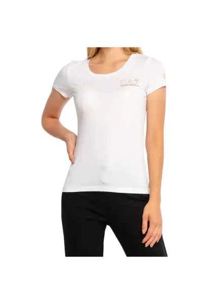 Tricou  EA7 Train Evolution 40786 - Alb