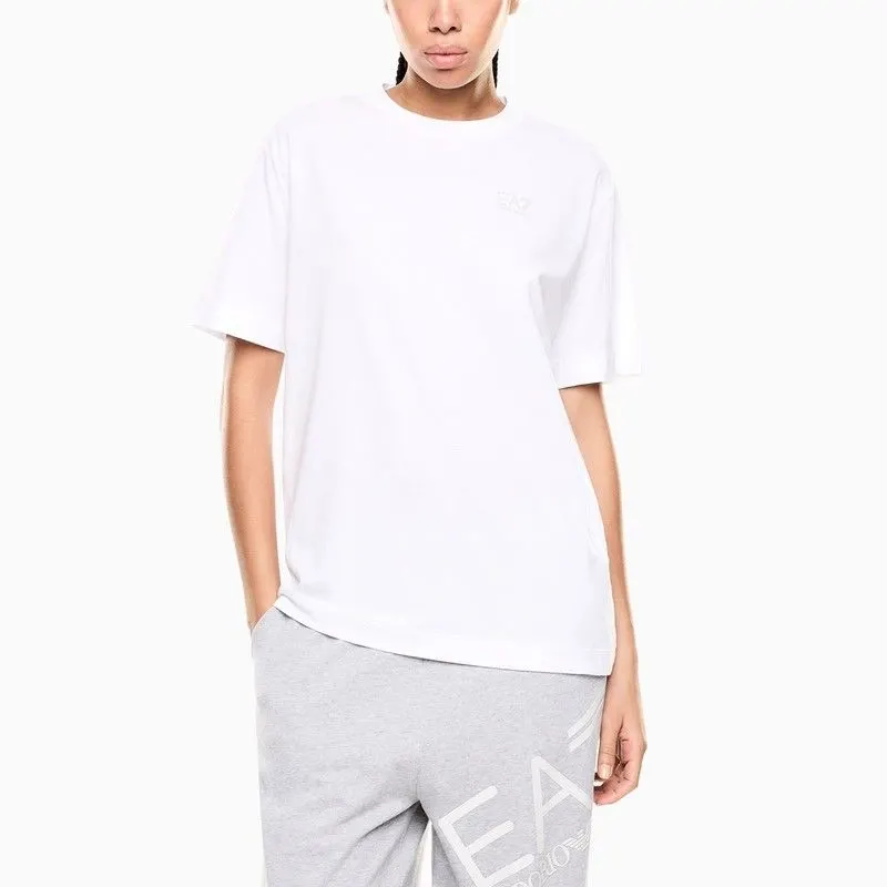 Tricou EA7 TRAIN LOGO SERIES W MAXI LOGO OVERSIZE TEE