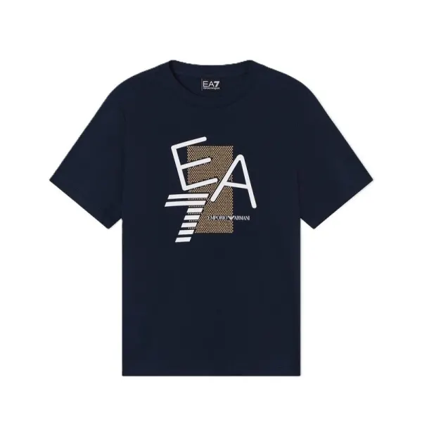 Tricou EA7 TRAIN LOGO SERIES W TEE SS BOX LOGO CROSSOVER