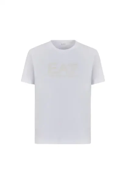 Tricou  EA7 Visibility - PJVQZ-6DPT62-1100 35301 - Alb/Auriu