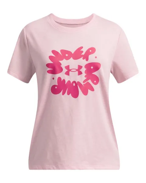Tricou Fete BUBBLE WORDMARK Short Sleeve Under Armour