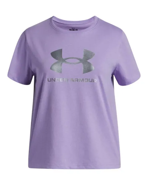 Tricou Fete RIVAL SHIMMER Short Sleeve Under Armour