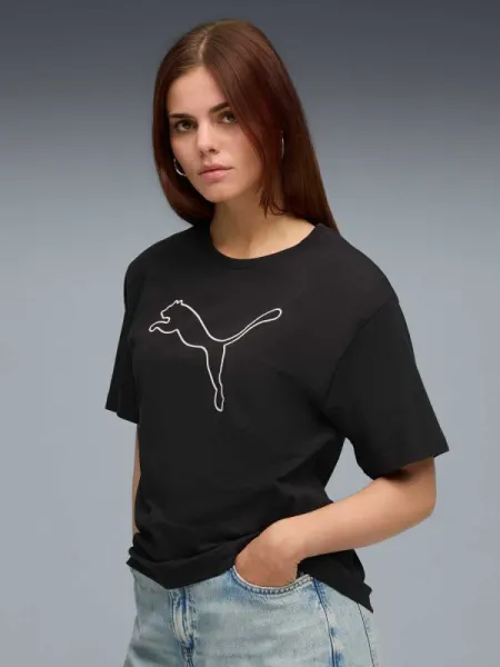 Tricou Her Relaxed Graphic
