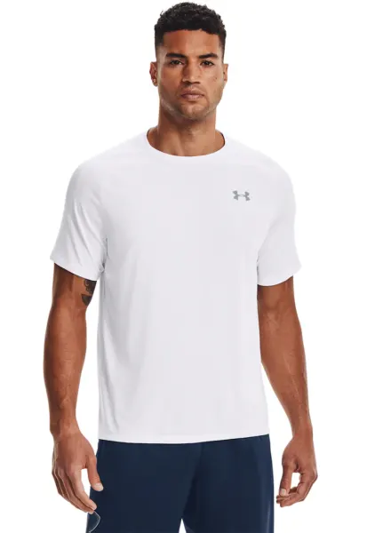 Tricou lejer pentru antrenament Tech™ 2.0 - Alb/Gri