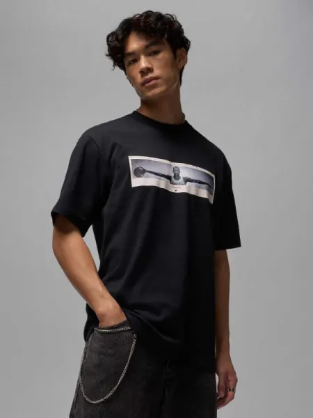 Tricou M J Nc Wings Photo Ss Crew