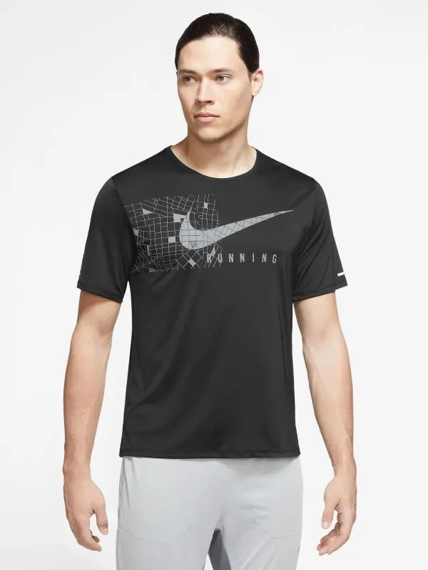 Tricou M Nk Df Uv Miler Rundvn Ss Gfx