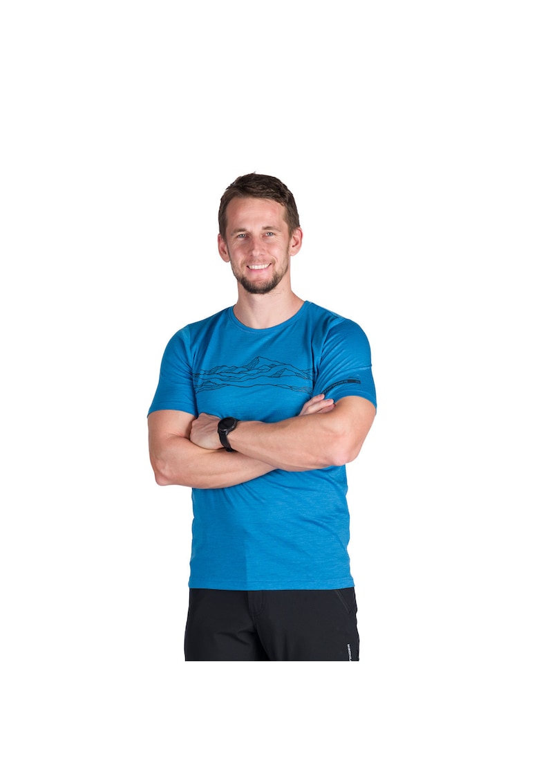 Tricou outdoor pentru barbati Rainer - Albastru