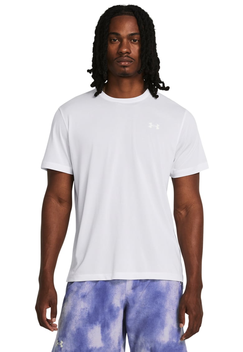 Tricou pentru alergare Launch - Alb optic