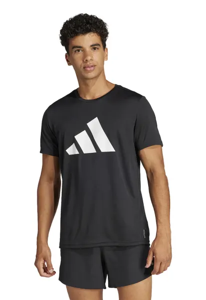 Tricou pentru alergare Run It - Negru