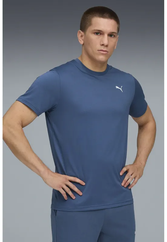 Tricou pentru antrenament Train All Day - Albastru inchis