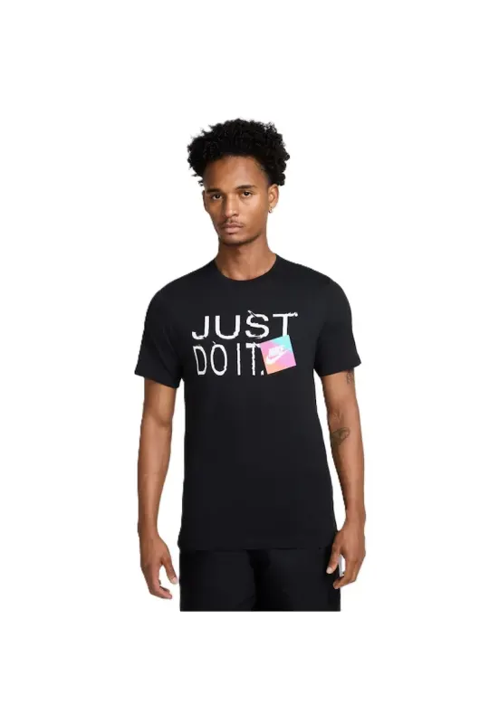 Tricou  pentru Barbati - m nsw tee 6mo jdi sp25 - HJ0563-010 - Negru - Negru
