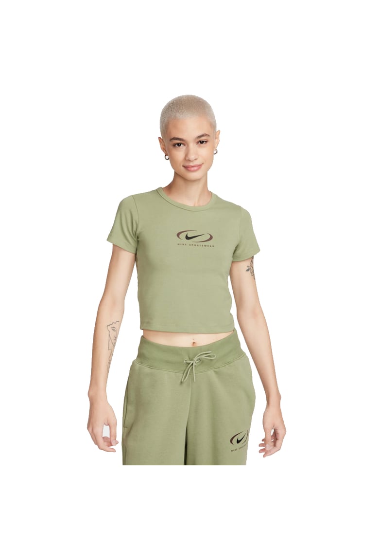Tricou  pentru Drumetie - FQ8818-386 - Verde - Verde