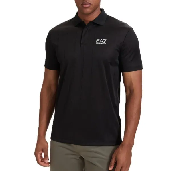Tricou polo EA7 GOLF PRO M POLO GRAPHIC JACQUARD MONOGRAM PL