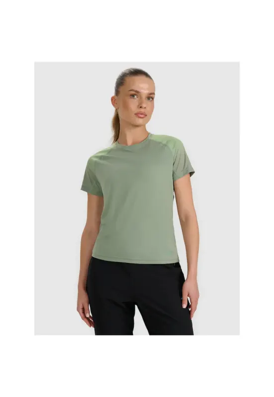 Tricou sport  antrenament - verde - poliester